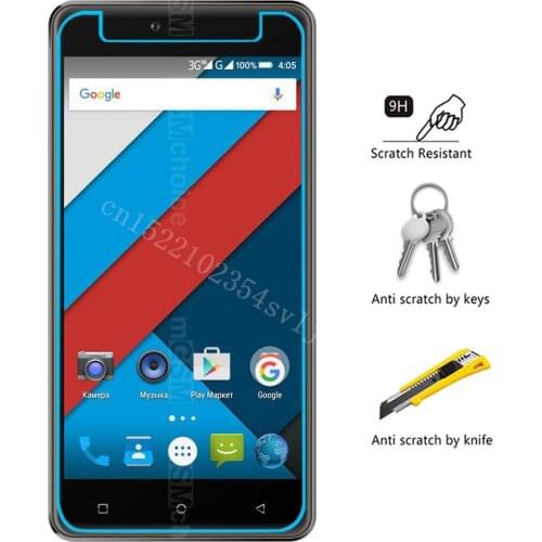 Ultra Tempered Glass For Highscreen Power rage Prime L Tasty Toughened Screen Protector Film Protective 4