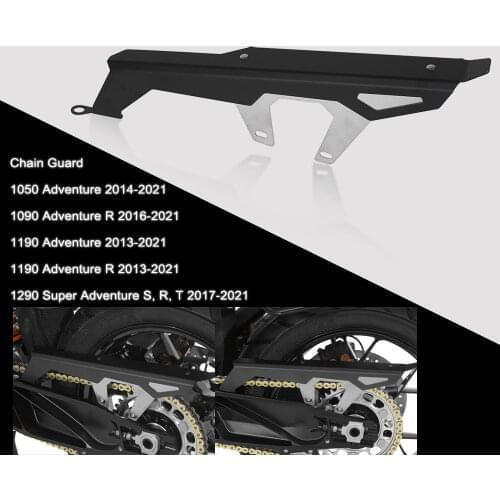 Motorcycle Belt Sprocket Chain Guard Cover Protector For 1190 Adventure 1190ADVENTURE R 2013 2014 2015 2016 2017 2018 2019-2021