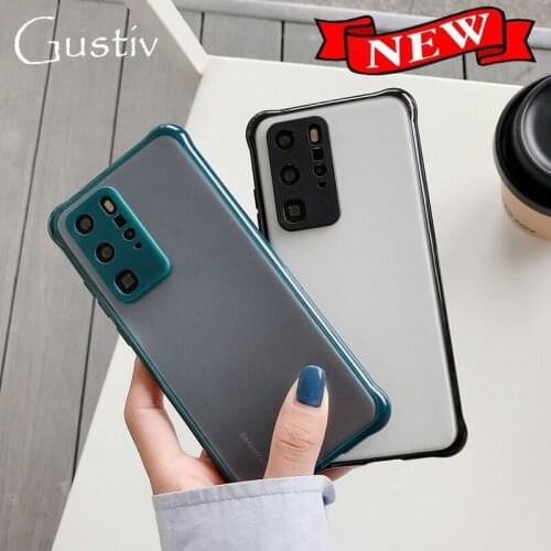 Samsung A51 Camera Protection Shockproof Case For Smasung Galaxy A10s A20 A20s A30 A50 A21 A31 Matte Translucent Back Cover