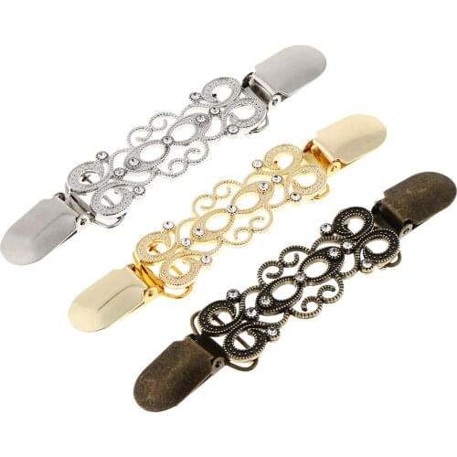 Sweater Shawl Clips Dresses Cardigan Collar Clip Vintage Shirts Clips