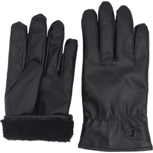 Womens mens Gloves Winter Warm Thicken Plus thickened outdoor cycling gloves