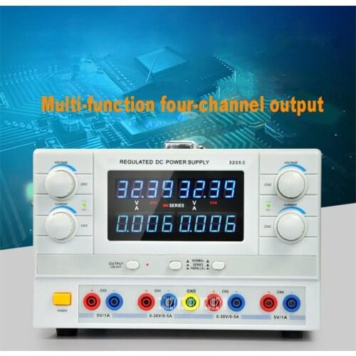 3205II High Precision DC Regulated Power Supply Laboratory Power Supply Charging Aging Test DC Power Supply AC110V/220V 300W