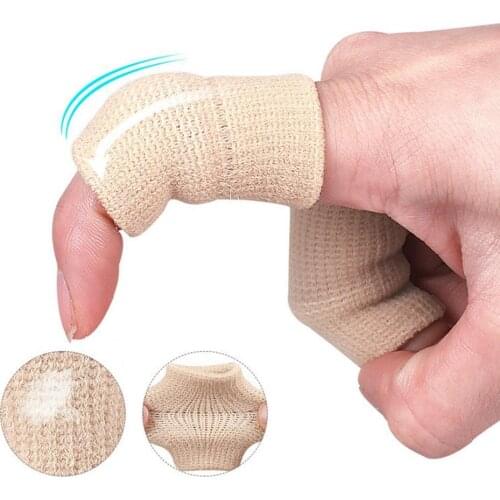 80%HOT 10Pcs Finger Guard High Elasticity Protective Sports Comfortable Thumb Protector for Basketball Volleyball