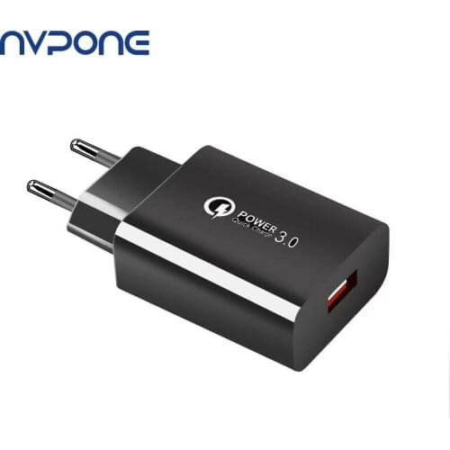 18W USB Quick Charger for iPhone Samsung Xiaomi Huawei EU US Plug 3.0 Mobile Phone Wall Charger Power Adapter Fast Charging