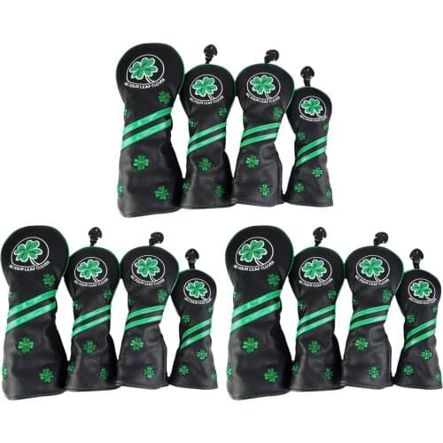 12x Golf Wood Head Cover Fairway Club Headcover Protector Guard Accessories