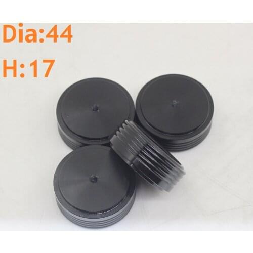 DIA44 H17 Full Aluminum Machine Feet Computer Shock Absorption Foot DIY Audio Kits 4pcs