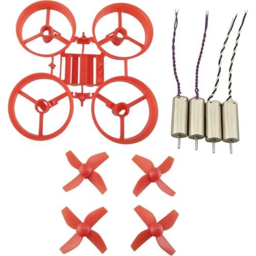 DIY Tiny Whoop RC Drone JJRC H36 E010 Frame Kit Propeller Brush Motor Propeller Spare Parts