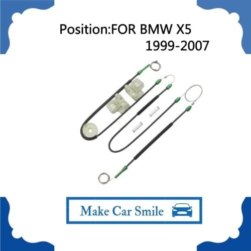FOR BMW X5 WINDOW REGULATOR REPAIR KIT FRONT-RIGHT **NEW** 1999-2007
