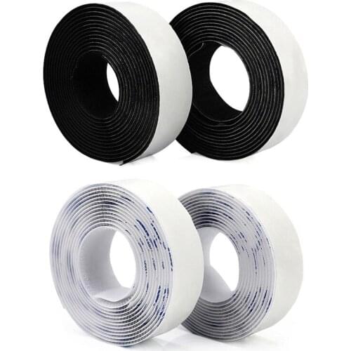 1M Double-sided Velcro Strong Self Adhesive Hook and Loop Fastener Tape Nylon Sticker Velcros Adhesive Tape Strip Fastener
