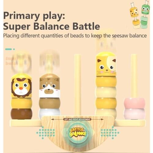 Puzzle Balance Battle Table Game Digital Balance Children Parent-child Interactive Indoor Puzzle Game