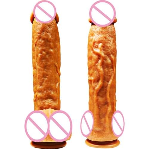 Huge Silicone Dildos Soft Realistic Penis Vagina G-spot Stimulator Powerful Suction Cup Big Dick Sex Toy for Woman Strapon Dildo