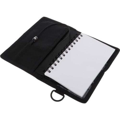 Underwater Writing Slate 20 x 12.5cm/7.87 x 4.92inch with Pencil Clip Elastic Strap for Scuba Diving Snorkeling