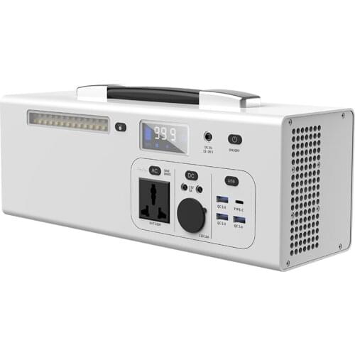 Car Jump Camping Phone Laptop Portable Solar Charger Power Banks Power Station Fast Charging Light 270000mah Dc Ac Usb Output