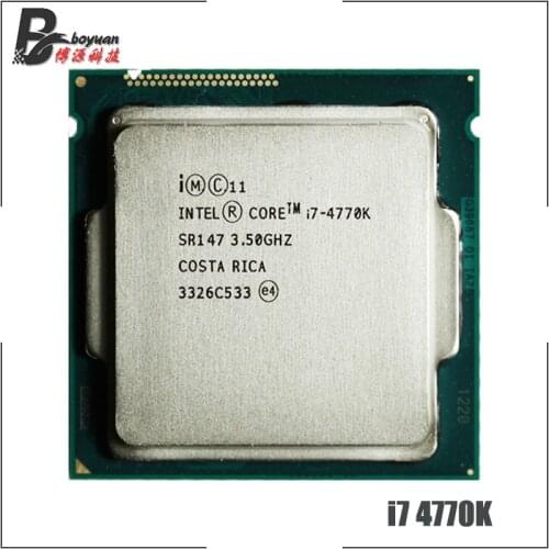 Intel Core i7-4770K i7 4770K i7 4770 K 3.5 GHz Quad-Core Quad-Thread CPU Processor 84W LGA 1150