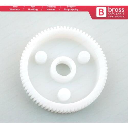 Bross BWR5268 Window Regulator Motor Cog Inner Gear 770311820 for Renault Trafic Opel Vivaro Nissan Primastar Teeth Number: 77