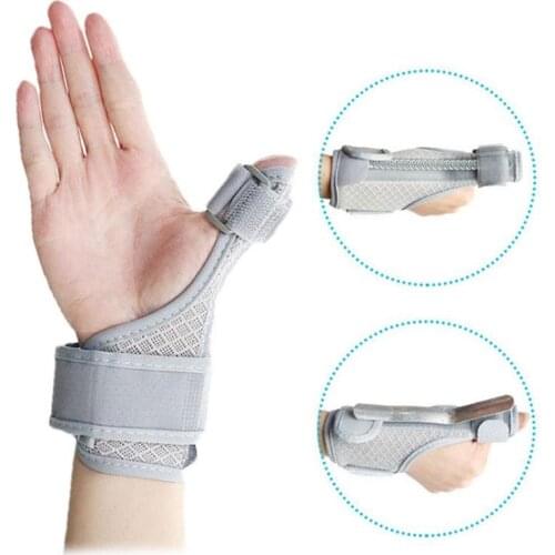 Thumb Splint Brace and Finger Steel Plate Sprained Wrist Strap Protector Straightening Pressure Relieving Arthritis Tendonitis
