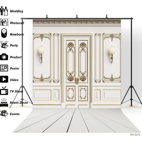 Interior Photocall Wooden Board Vinyl Backdrop Wood Floor Vintage Wall Background For Children Portrait Photo Studio Photography