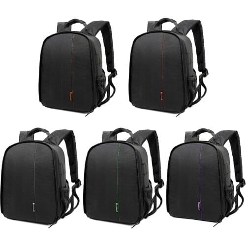 Video Digital DSLR Bag Backpack Waterproof Outdoor Travel Camera Photo Case Multi-functional Camera Photo for Nikon Canon DSLR