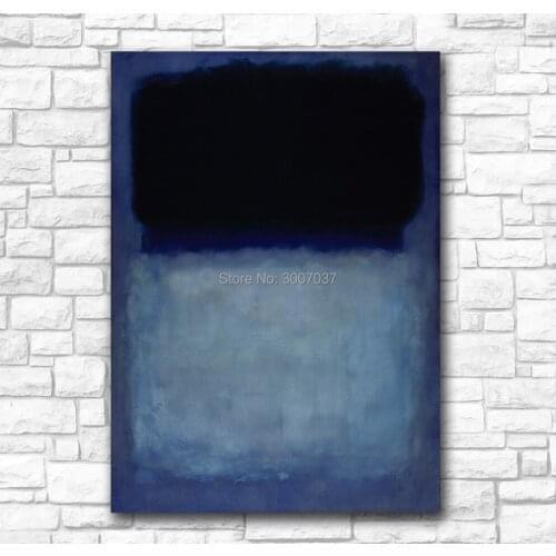 Green and Blue 1956 by Mark Rothko Canvas Painting Home Decor Paint Wall Art No Frame Ship DHL
