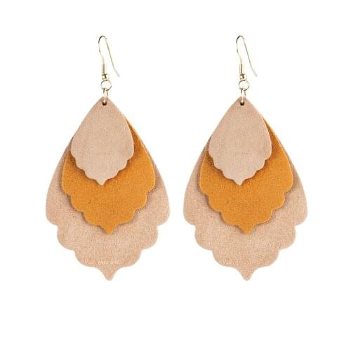 2021 New Serrated leaf earrings Cutting Dies Wooden Knife Die Compatible With Most Manual Die Cut Cutters