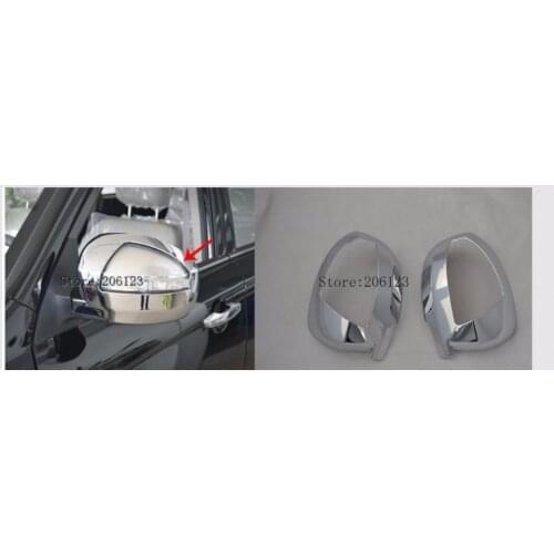For Lifan X60 Accessories Chrome 2011 2012 2013 2014 2015 ABS Chrome Rearview Mirror Body Side Mirror Mirrors Cover Tr