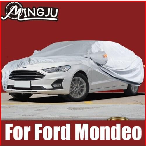 Full Car Covers Outdoor Sun Anti UV Rain Snow Dust Protection Oxford Cloth For Ford Mondeo MK 3 4 5 2010 to 2021 Accessories