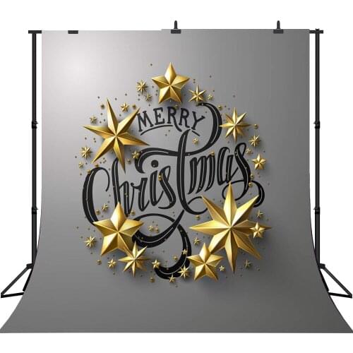 Lyavshi Seamless Vinyl photographic background stars decorate dark child Christmas fantasy photography backdrop photocall