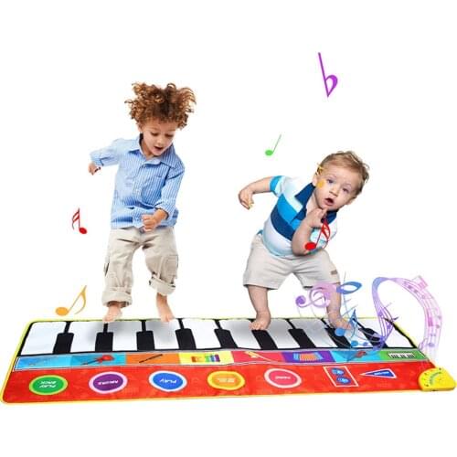 Baby Musical Toys Children Large Educational Piano Play Mat Kids Surface Activity Developing Floor Carpet Newborn Crawling Rugs