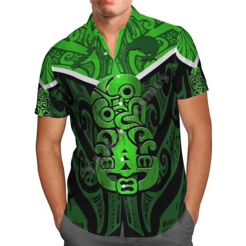 Hawaii Shirt Hawaiian beach summer Fashion Kosrae Polynesian Tattoos Printed 3d Mens Shirt Harajuku Tee hip hop shirts 01