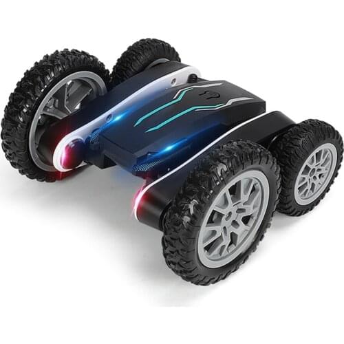 Toys Stunt Car Remote Fancy Rotating 360° Flips Vehicles Single Battery Tumbling Gifts For Kids Double-sided Butterfly Control