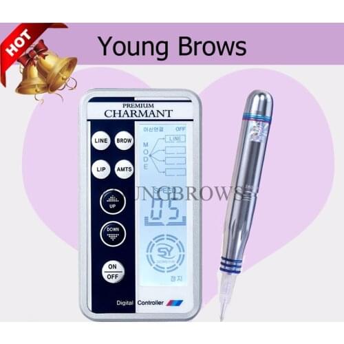 Korea Charmant Permanent Makeup Micro pigmentation Premium Machine With electric demographer for Tattoo