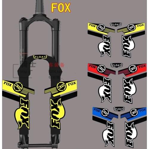 Hot sale reflective mountain bike frame stickers for fox-sticker,fixed gear bicycle fork rockshox rock shox