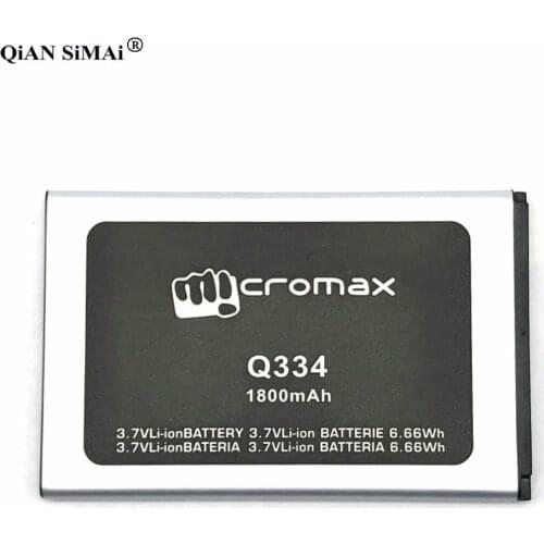 New High Quality 1800mAh battery For Micromax Q334 phone