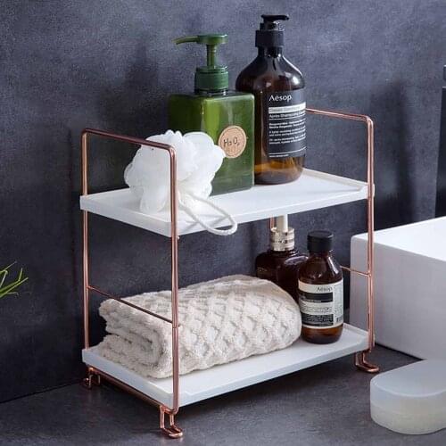 Bathroom Shelf Storage Rack Creative Multifunctional Shelf Layering Shelf Kitchen Seasoning Rack Bathroom Storage Rack