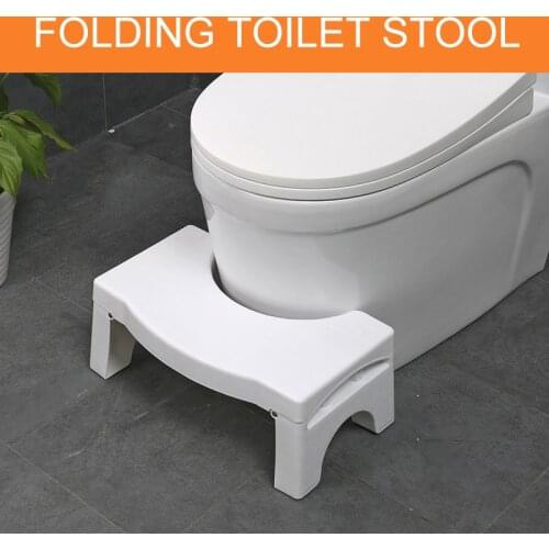 41 X 25 X 17.5 Cm Non-slip Toilet Foot Stool Folding Childrens Potty Footstool Toilet Extra Stool Bathroom Supplies Accessories