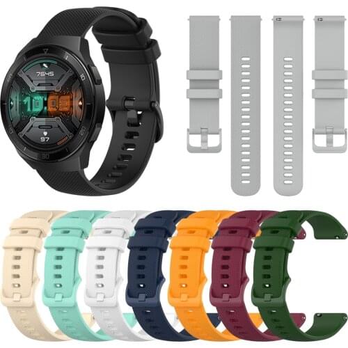 Wristband For HUAWEI WATCH GT 2e Silicone Strap Watchband Bracelet for HUAWEI GT2E Wriststrap Replaceable accessories