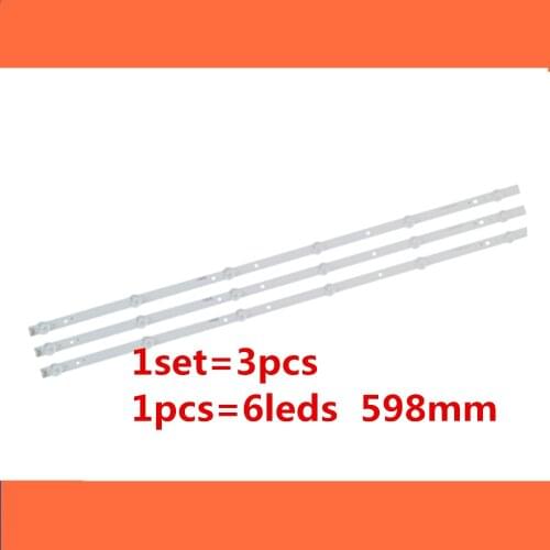 NEW 3PCS/set LED backlight lamp strip 6leds for Vityas 32"TV 32L 301C18 HV320WHB-N80 Jl.d320427005-t JL.D321225006-T