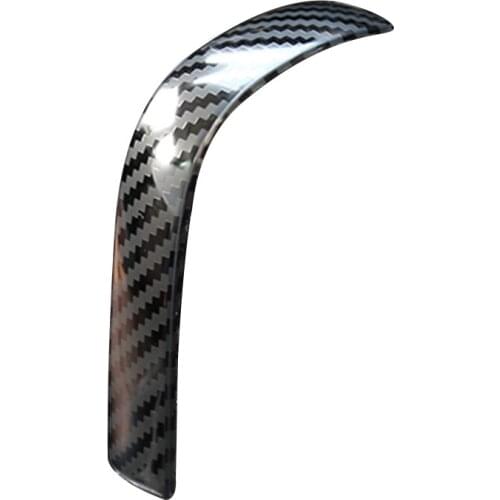 Carbon Fiber Style Gear Lever Shift Knob Central Cap Cover Trim Fit For VW Passat Beetle 2012 2013 2014 2015 2016 2017 2018 2019