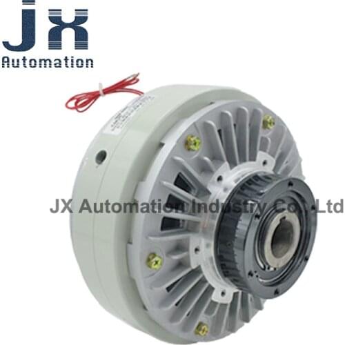 0.6kg/6Nm Hollow Magnetic Powder Clutch PC-6A2 Electromagnetic Powder Brake 24V