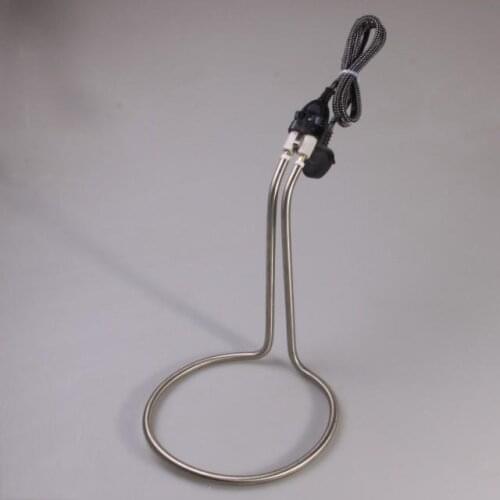 1PC 14cm 800W Experimental electric heating circle crystal dish heating tube free shipping