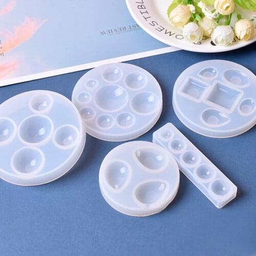 1pcs Pendant Water Drop Gem Silicone Resin Mold For DIY Jewelry Making Craft Tool