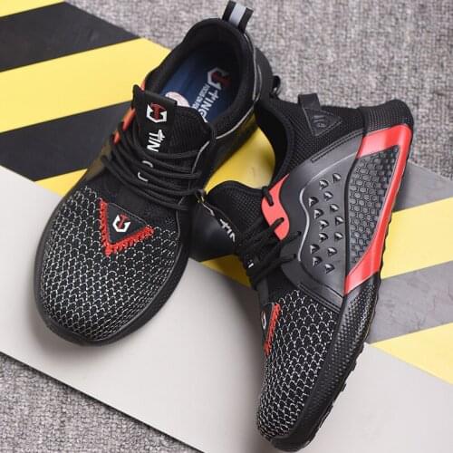 Indestructible Work Safety Boots 2021 New Work Shoes Steel Toe Cap Safety Shoes Men Work Sneakers Male Work Boots Men Shoes