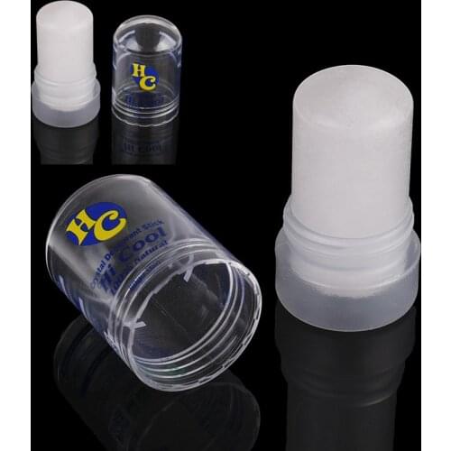 60g Natural Crystal Deodorant Alum Stick Body Odor Remover Antiperspirant For Men Women Food-Grade