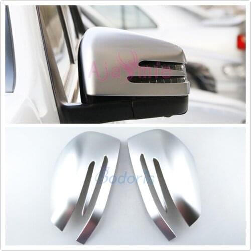 For Mercedes BenzAMG E Class 2010-2015 W212 E200 E260 E320 Door Mirror Overlay Rear View Cover Car Styling Accessories