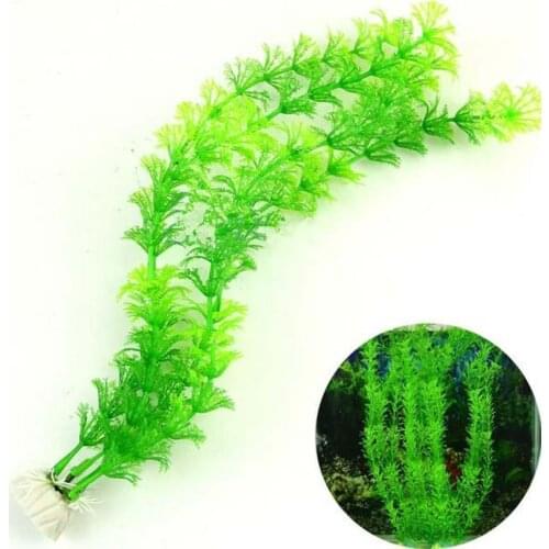 Hot Sale 30cm Underwater Artificial Aquatic Plant Ornaments Aquarium Fish Tank Green Water Grass Decor Necessary