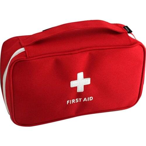 1pc Travel Camping Survival Medical Kits Promotion First Aid Kit Big Large Outdoor Emergency Kit Bag Home First Aid Storage Bag