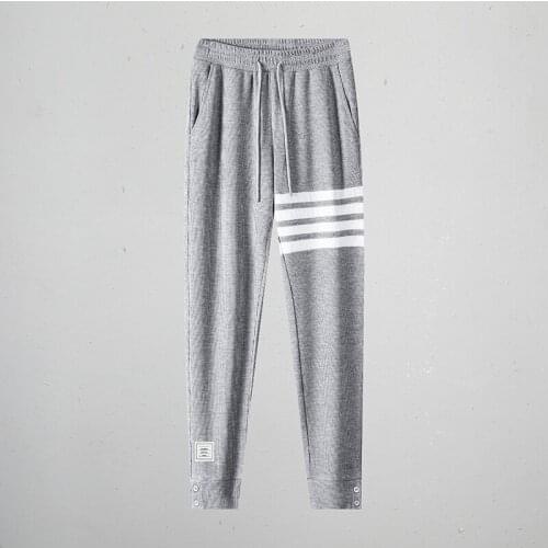 Simple Solid Color Matching 3D Printed Jogging Pants Men 2021 New High Street Hip Hop Fashion Casual Track Trousers Harajuku