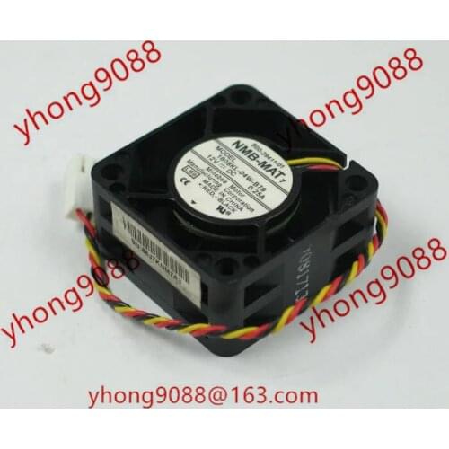 NMB-MAT 1608KL-04W-B79 LB9 DC 12V 0.25A 3-Wire 40x40x20mm Server Cooling Fan