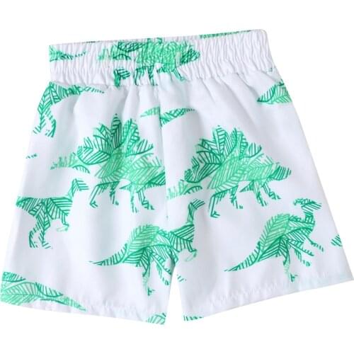 New Children Swimming Trunks For Boys Swimwear Quick-drying Short Kids Dinosaur Bathing Suits Boy Swimming Shorts Beach Trunks
