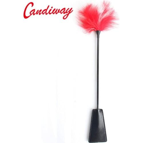 Spank feather Flirt toys for womens BDSM Adult Games Sex Products furry Sexy Whip Policy Knout Novelty Toy Sex Toys Feather Whip
